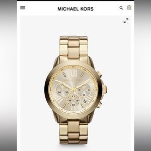 Michael Kors - Women’s Gold Watch